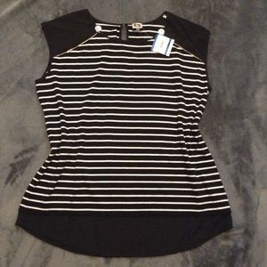 💣Anne Klein Striped shirt 💣